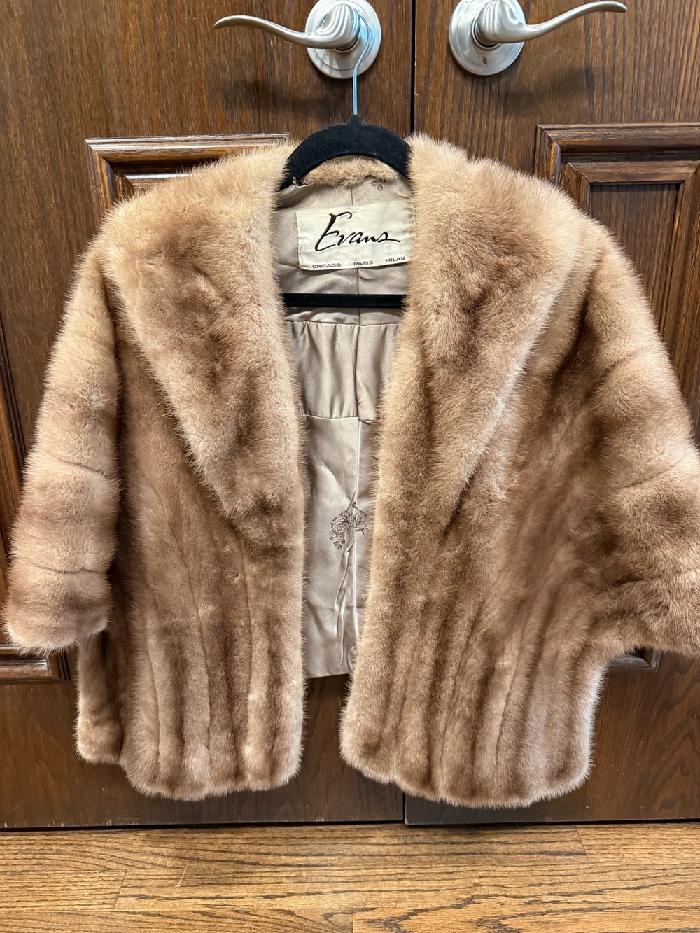 Evans Vintage Mink Fur Jacket